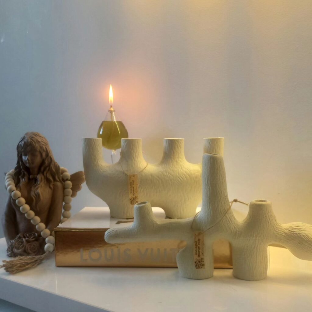 ست شمعدان‌ و دکوری