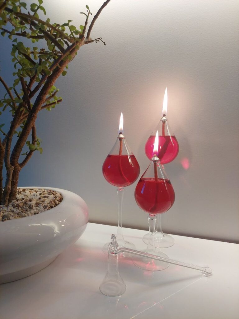 شمع پیرکس اشکی